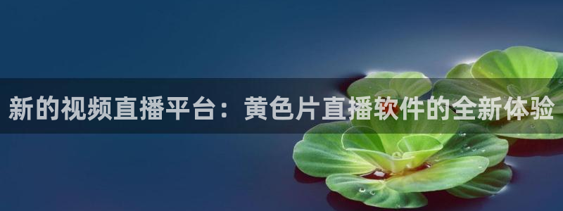 说球帝在线直播观看：新的视频直播平台：黄色片直播软件的全新体验