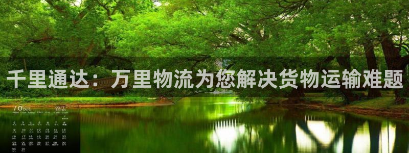 多多28体育下载：千里通达：万里物流